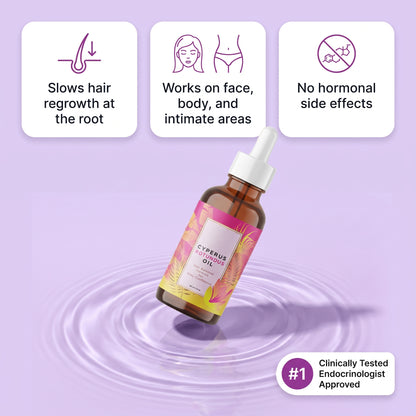 Cyperus Rotundus Oil Hair Reduction Formula