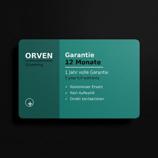 12 Months Warranty Card