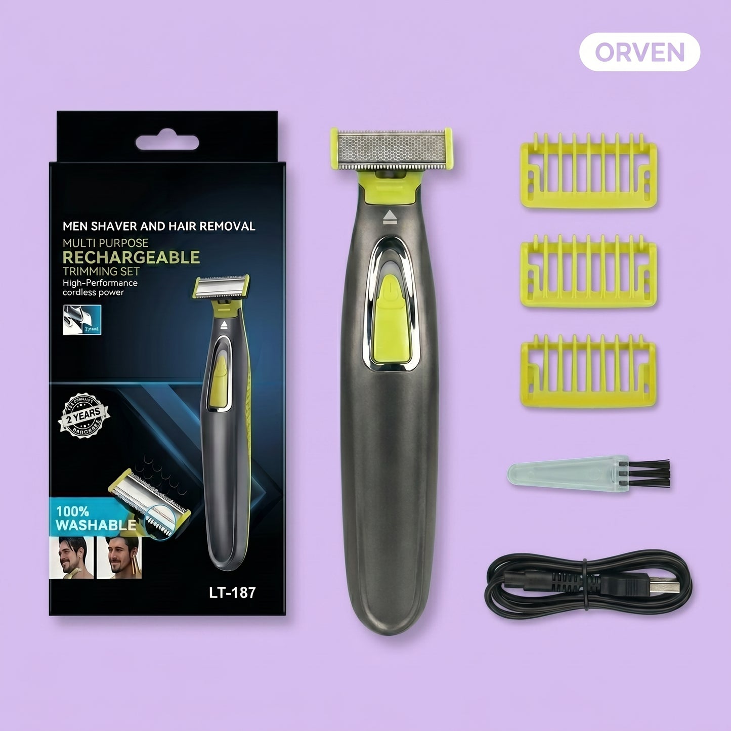 ORVEN TRIMMER For Face, Body & Intimate Areas