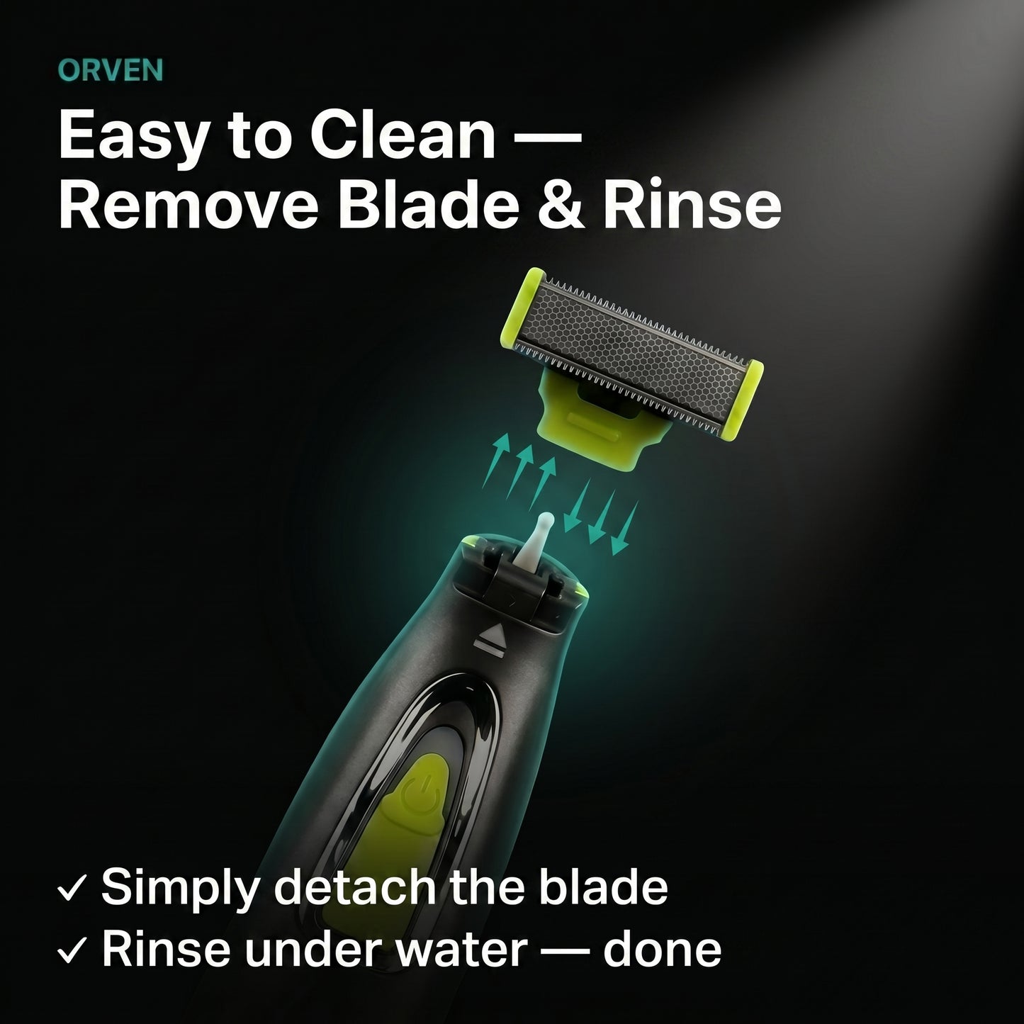 ORVEN TRIMMER For Face, Body & Intimate Areas