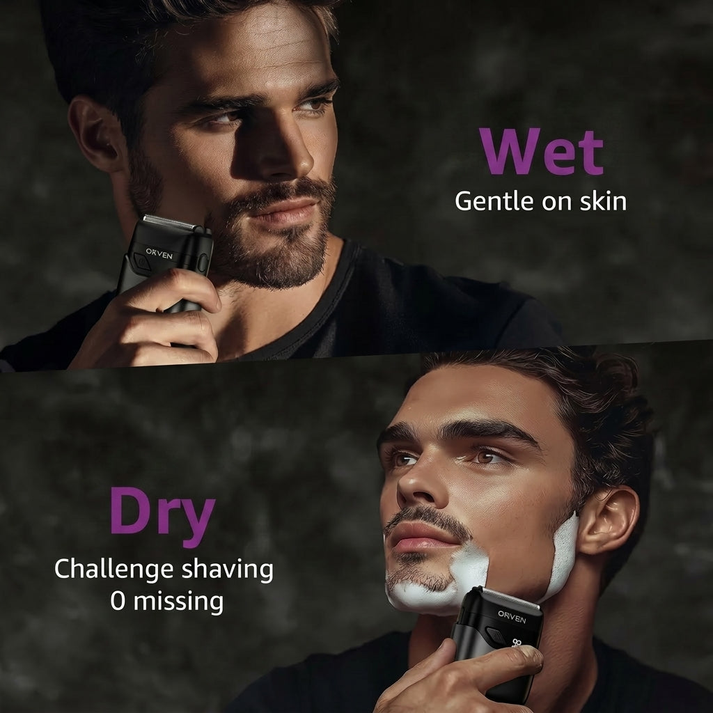 ORVEN Foil Shaver — Compact & Waterproof