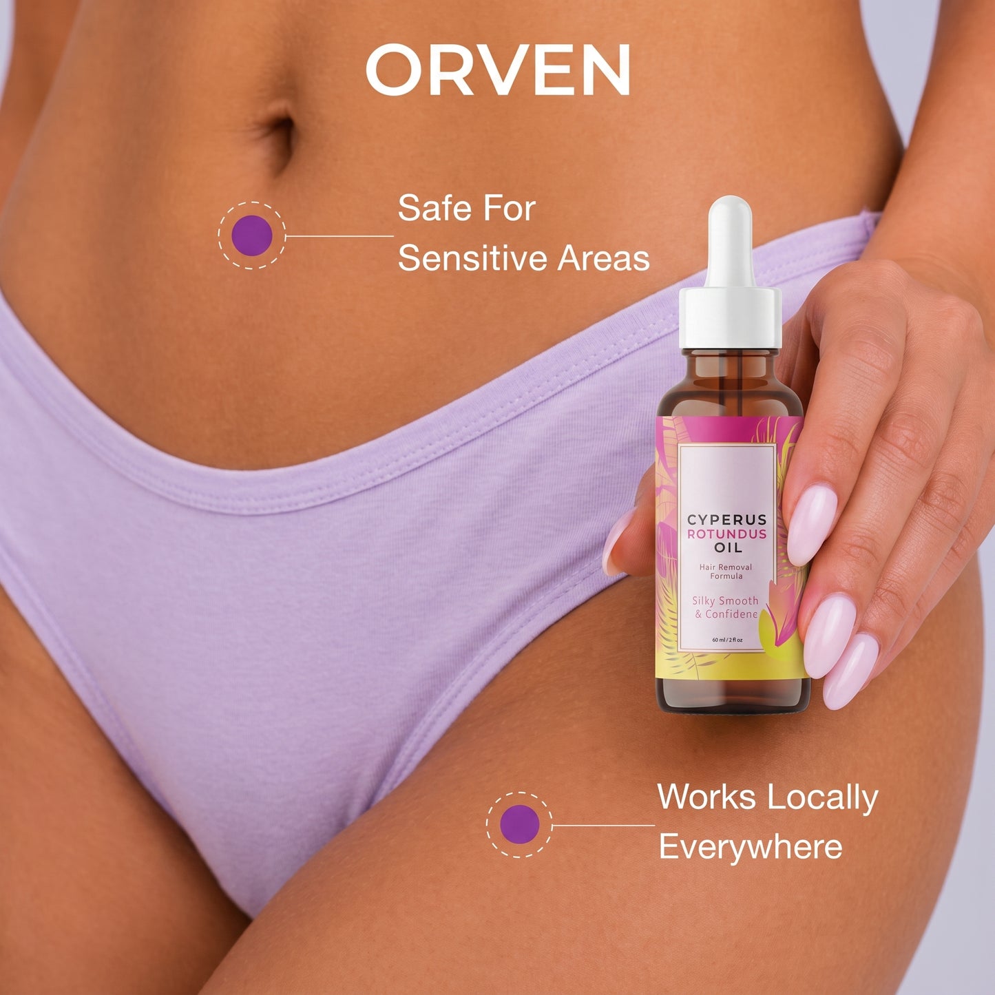 Cyperus Rotundus Oil Hair Reduction Formula
